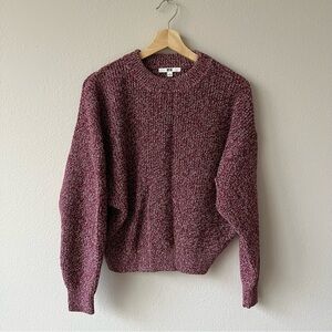 Uniqlo Chunky Marled Cotton-Blend Crewneck Sweater